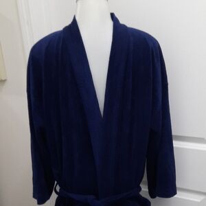 Van Heusen Men's Blue Robe